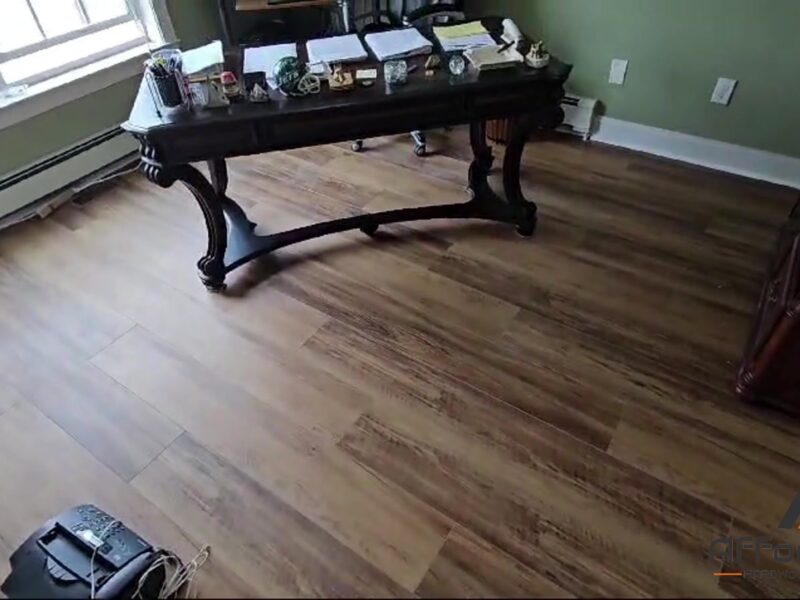 Home Office Wood-Look Flooring &mdash; Toms River, NJ